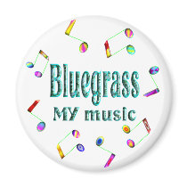 Bluegrass Music Lover magnets
