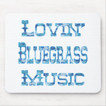 Bluegrass Music Mouse Pad