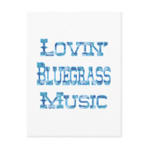 Bluegrass Music Post Cards