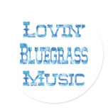 Bluegrass Music Sticker