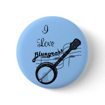 Bluegrass music with banjo buttons