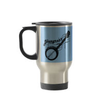 Bluegrass music with banjo coffee mug