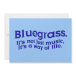 Bluegrass: Not Just Music, a Way of Life Personalized Announcement