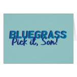 Bluegrass Party or Jam Session Invitation Cards