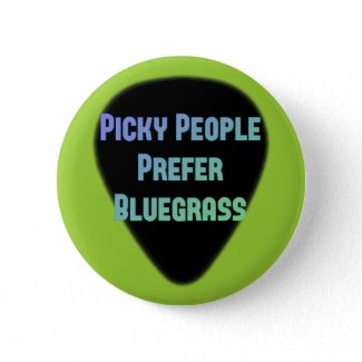 Bluegrass Pick Button button