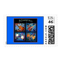 BLUEGRASS Postage Stamps