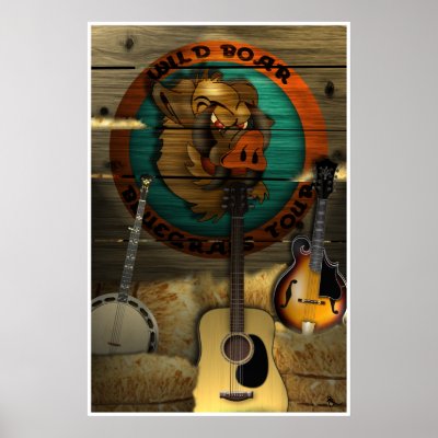 Bluegrass Poster by oldrockerdude