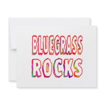 Bluegrass Rocks Custom Invitations