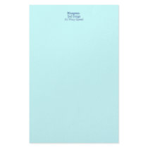 Bluegrass: Sad Songs At Warp Speed Custom Stationery