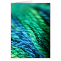 BlueGreenWool Card