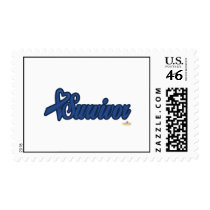 BlueHeartRibbonSurvivor postage