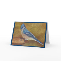 Bluejay greeting card