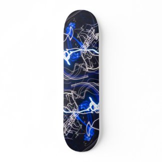 Bluelight skateboard