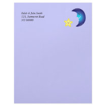 Bluemoon and star letterhead by Emazevedo Bluemoon and star letterhead