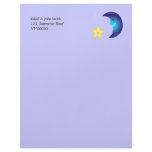 Bluemoon and star letterhead