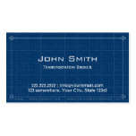 Blueprint Transportation Broker Business Card
