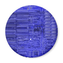 blueray - electronic circuit board refrigerator magnet