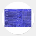 blueray - electronic circuit board sticker