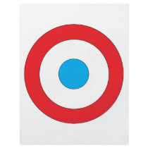 BLUEREDCIRCLE flyers by Cheryldesigns BLUEREDCIRCLE flyers