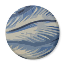 Blues Abstrat Magnet