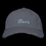Blues Baseball Cap embroidered hats