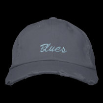 Blues Baseball Cap embroidered hats