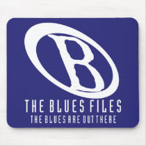 Blues Files Mousepad by jmagnum Blues Files Mousepad