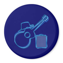 Blues Guitar Magnet