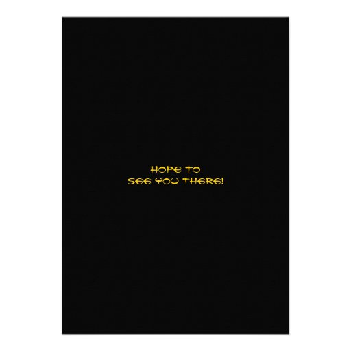 Blues GUiTAR Musical Bar Bat Mitzvah Invitation