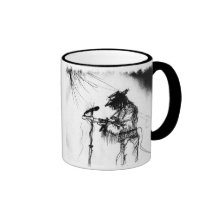 Blues Guitar Player and Band on Stage Mugs