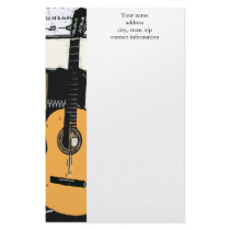 Blues Guitar Stationery