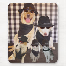 Blues Happening Mouse Pad