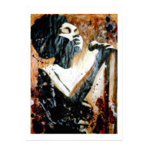 Blues In Brown Large Poster posters
