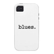 blues. iPhone 4 case