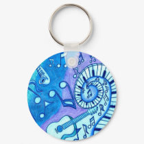 Blues keychains by BambiW Blues keychains