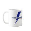 Blues Lightning Mug by ssamplification Blues Lightning Mug