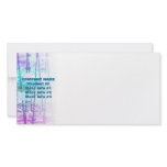 Blues Lines Product Photo,Announcement Template Photo Cards