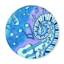 Blues magnets by BambiW Blues magnets