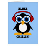 blues music greeting card