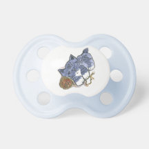 Blue's Nap with Yarn Ball Pillow Pacifiers