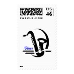 Blues Sax Postage