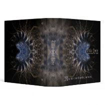 BlueSide Heart Fractal Binder