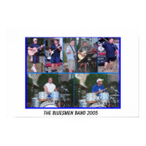 Bluesmen Band POSTER posters