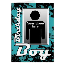 BlueSplat Birthday Boy Card