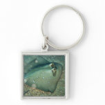 Bluespotted Stingray Keychain