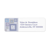 BlueSqaures Personalized Return Address Labels labels