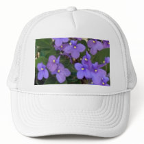 Bluest Blue Violets Trucker Hat