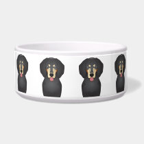 Bluetick Coonhound Cartoon Pet Water Bowl