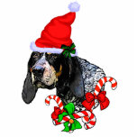 Bluetick Coonhound Christmas Gifts Cut Out