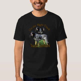 blue tick hound t shirt